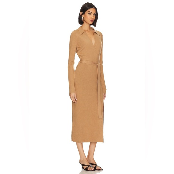 NWT Revolve Paige Carmen Belted Long Sleeve Sweater Women’s Dress - Picture 7 of 8